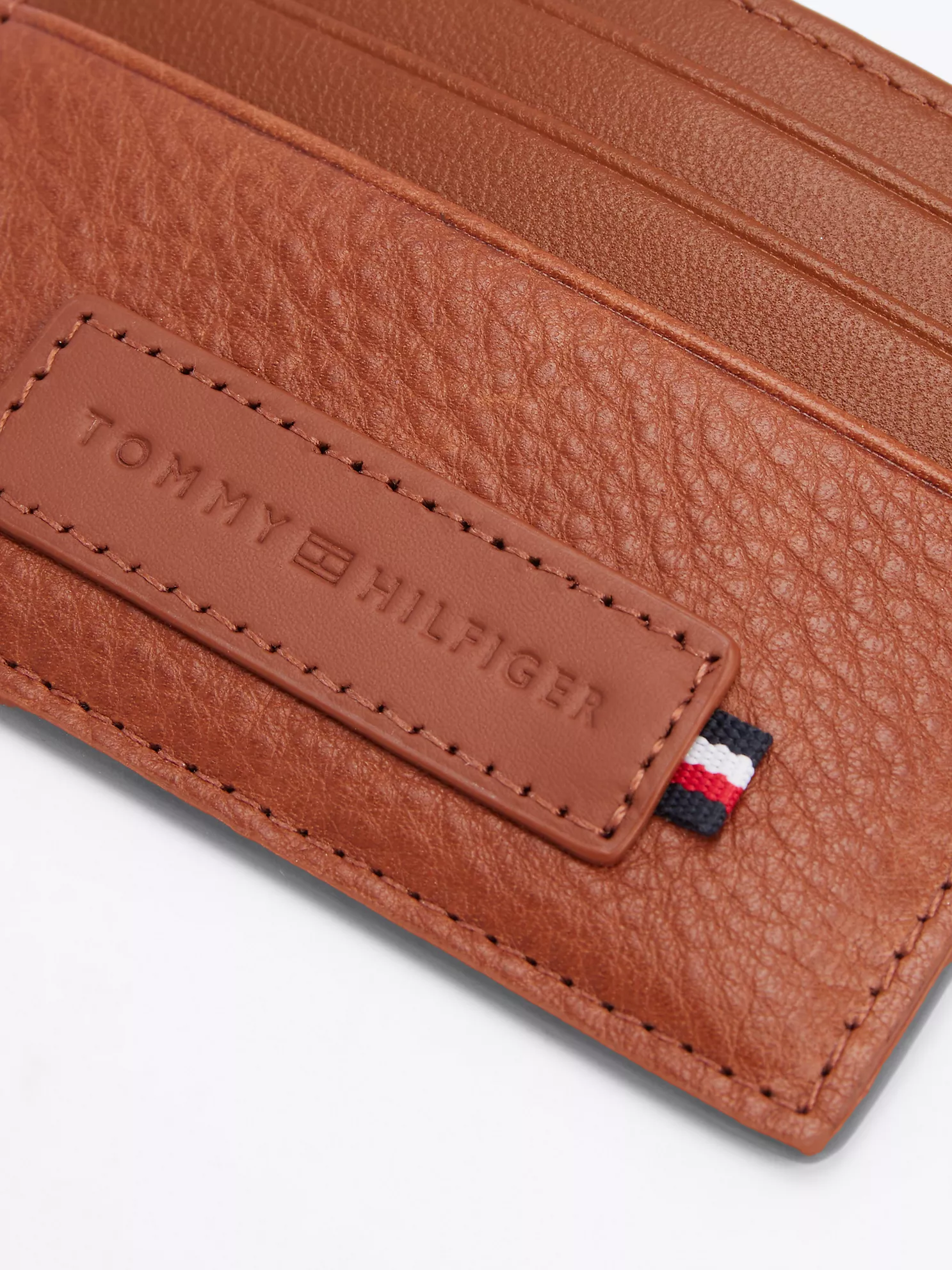 Tommy Logo Leather Card Holder - Winter Cognac 7 Tommy Logo Leather Card Holder
- Winter Cognac