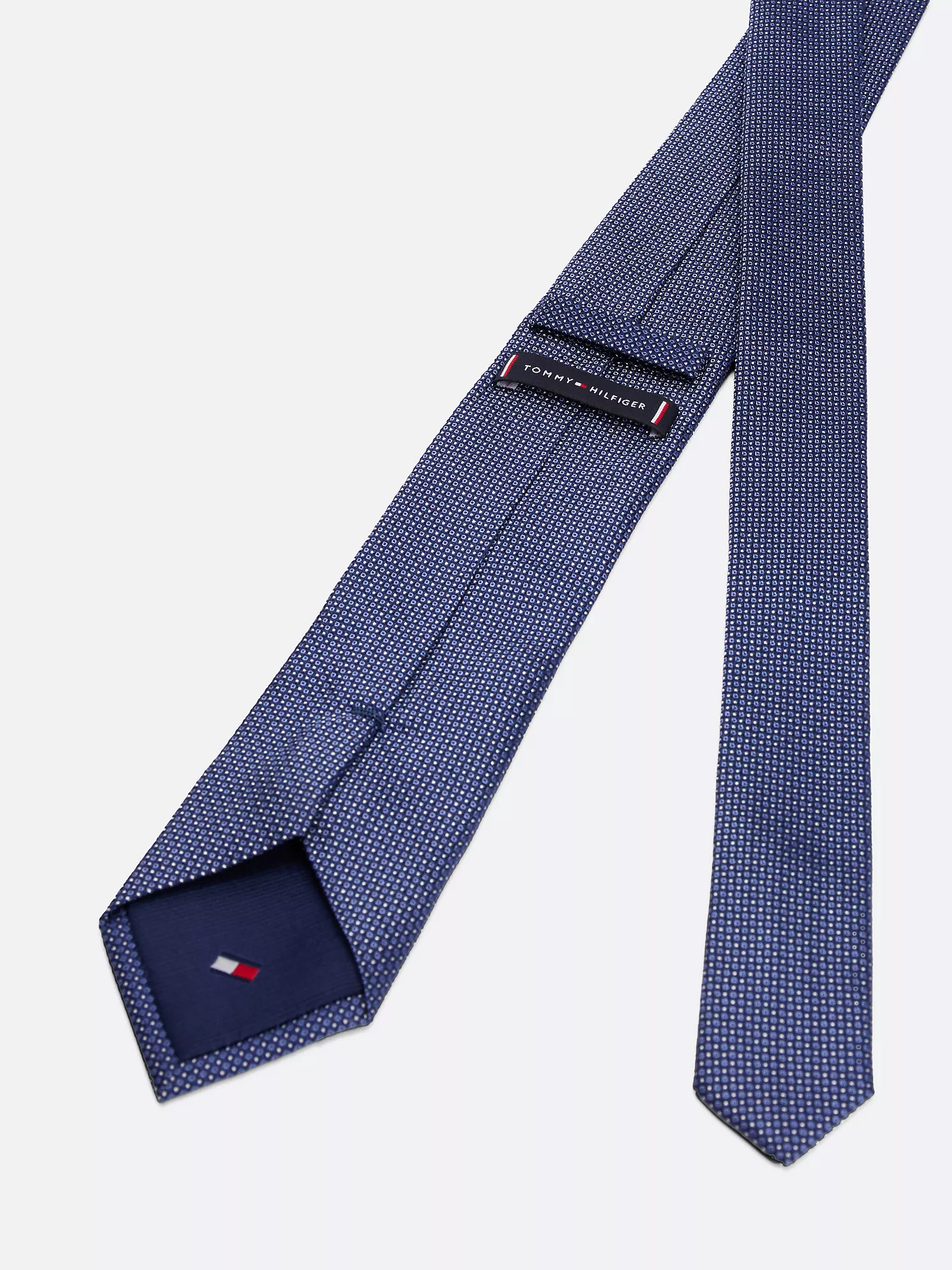 Geometric Silk Tie - Navy / Multi 5 Geometric Silk Tie
- Navy / Multi