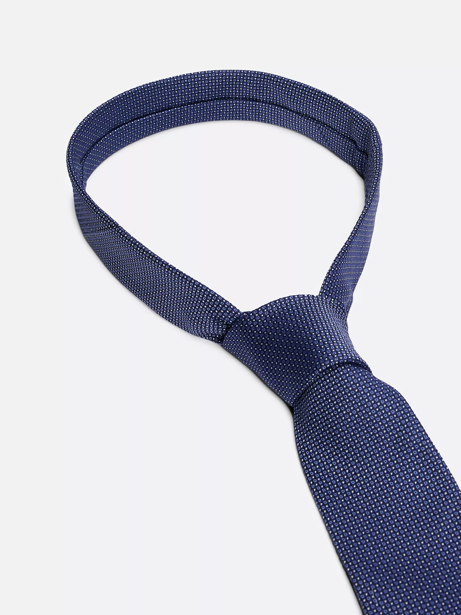 Geometric Silk Tie - Navy / Multi 6 Geometric Silk Tie
- Navy / Multi