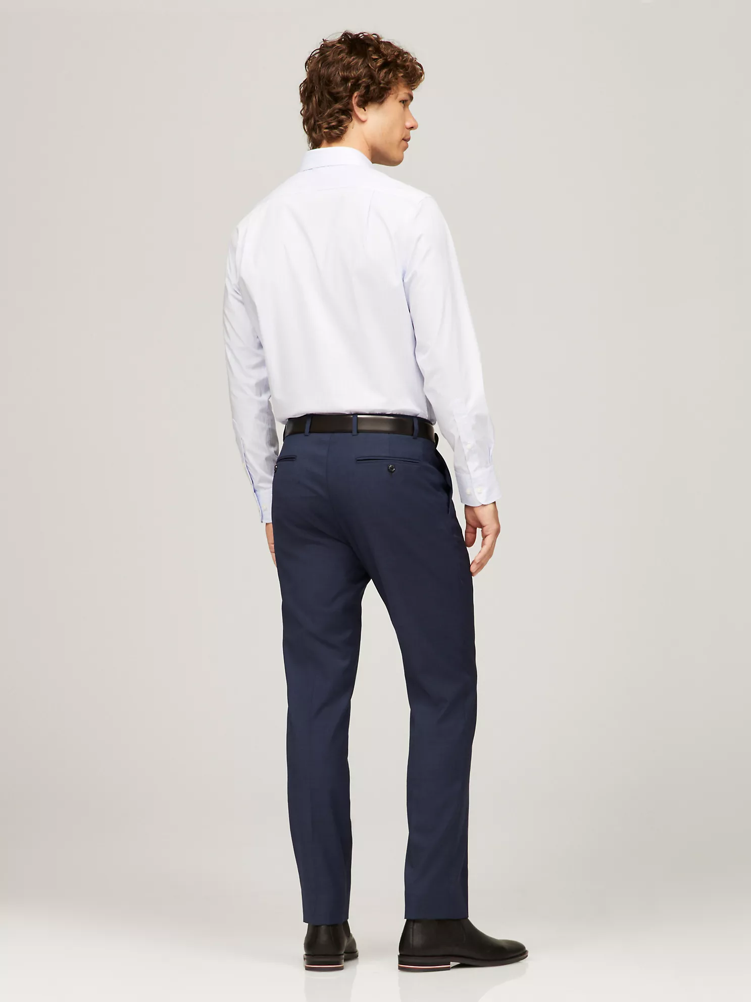 Regular Fit THFlex Dress Shirt - Blue 8 Regular Fit THFlex Dress Shirt
- Blue