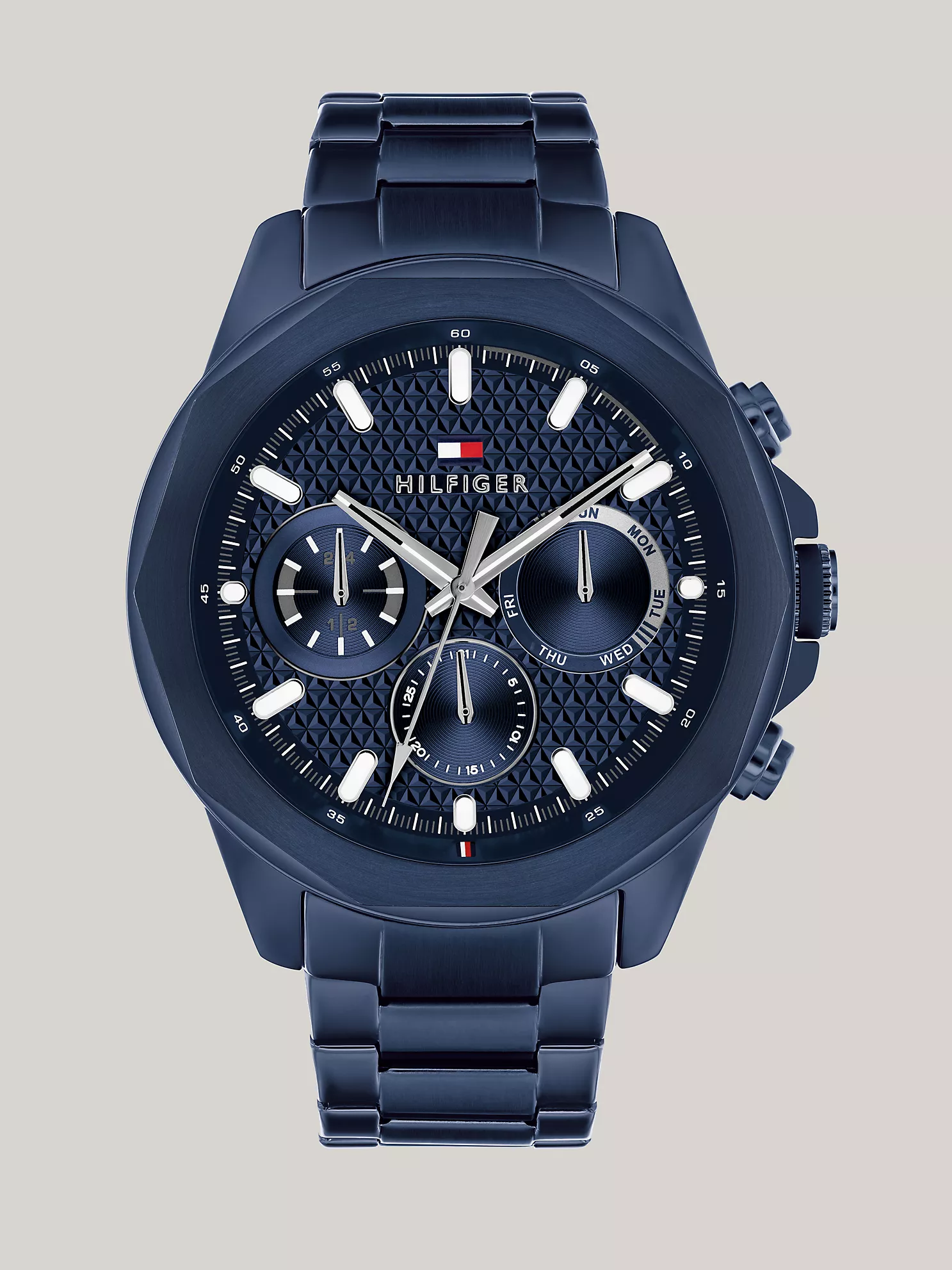 46MM Ion-Plated Sport Watch - Blue 1 46MM Ion-Plated Sport Watch
- Blue