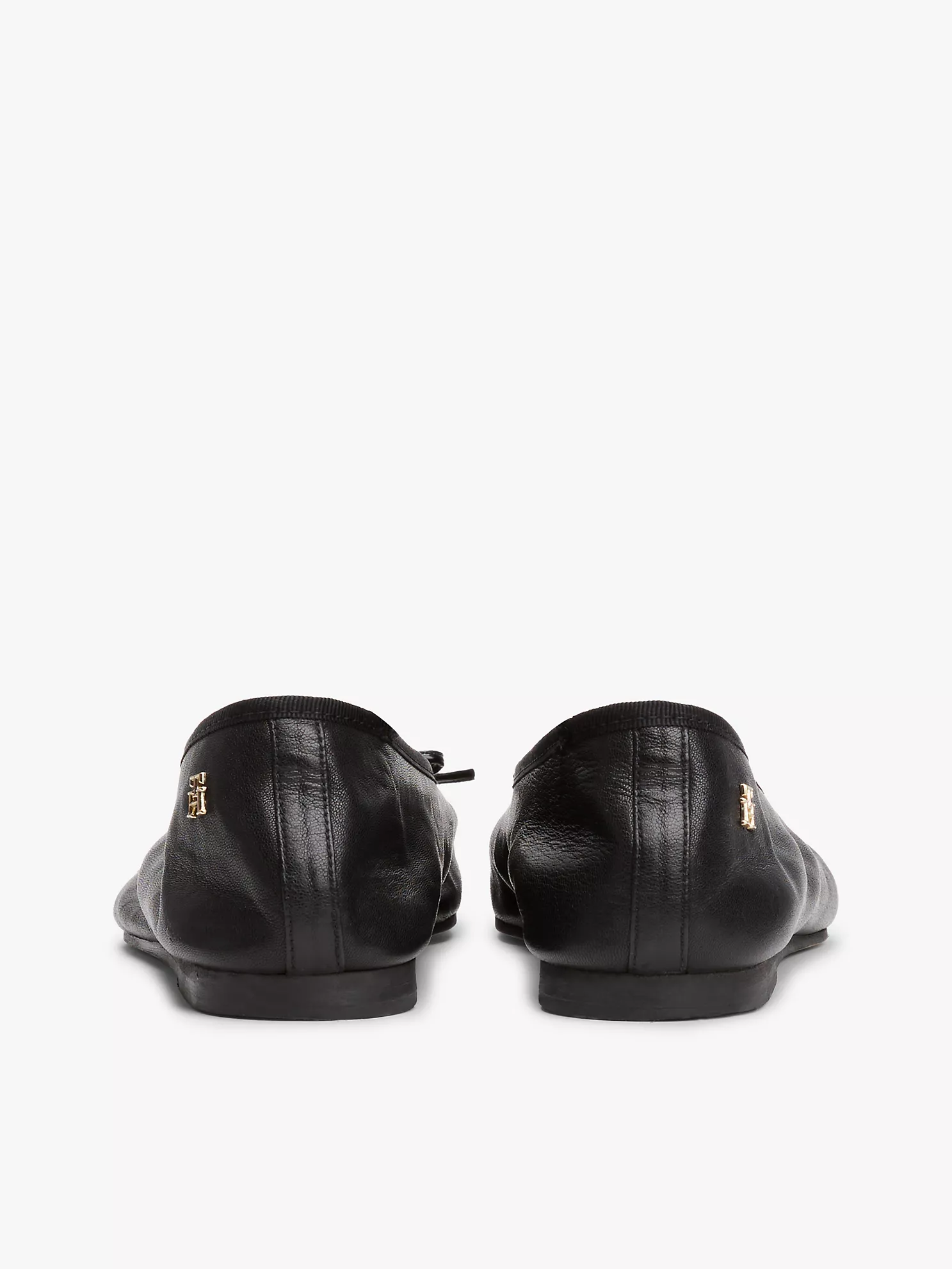 Monogram Leather Ballet Flat - Black 12 Monogram Leather Ballet Flat
- Black