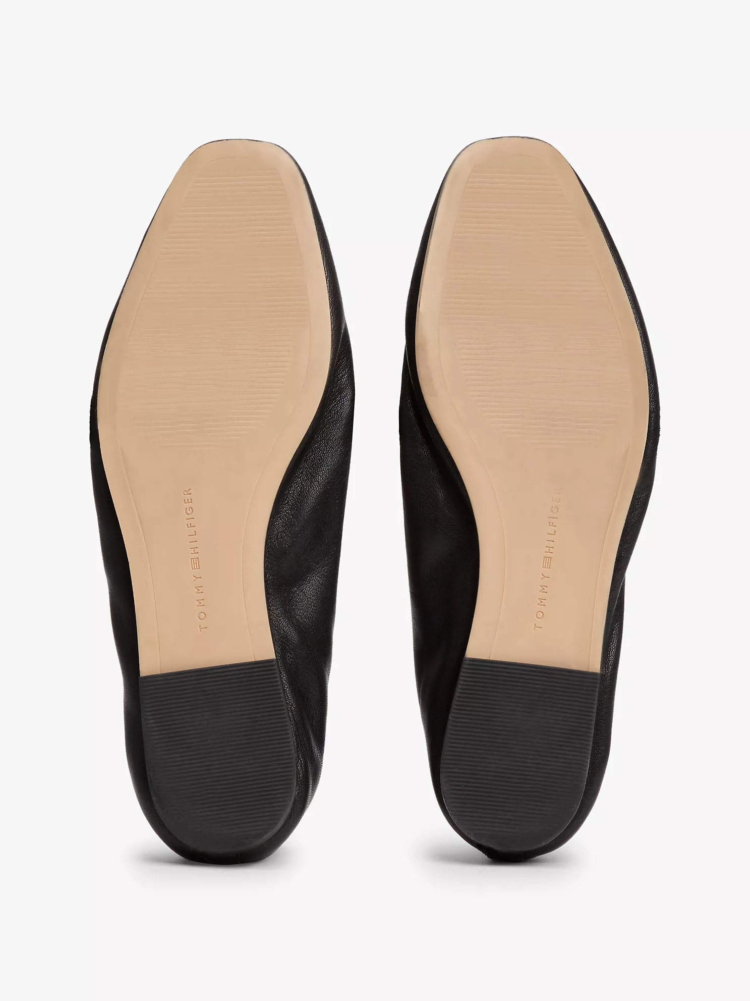 Monogram Leather Ballet Flat - Black 13 Monogram Leather Ballet Flat
- Black