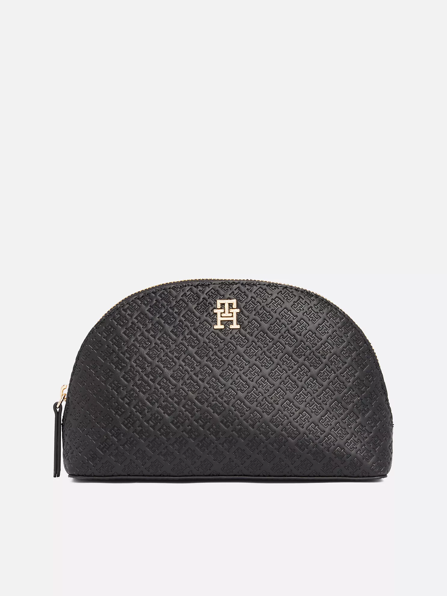 Monogram Embossed Washbag - Black 1 Monogram Embossed Washbag
- Black
