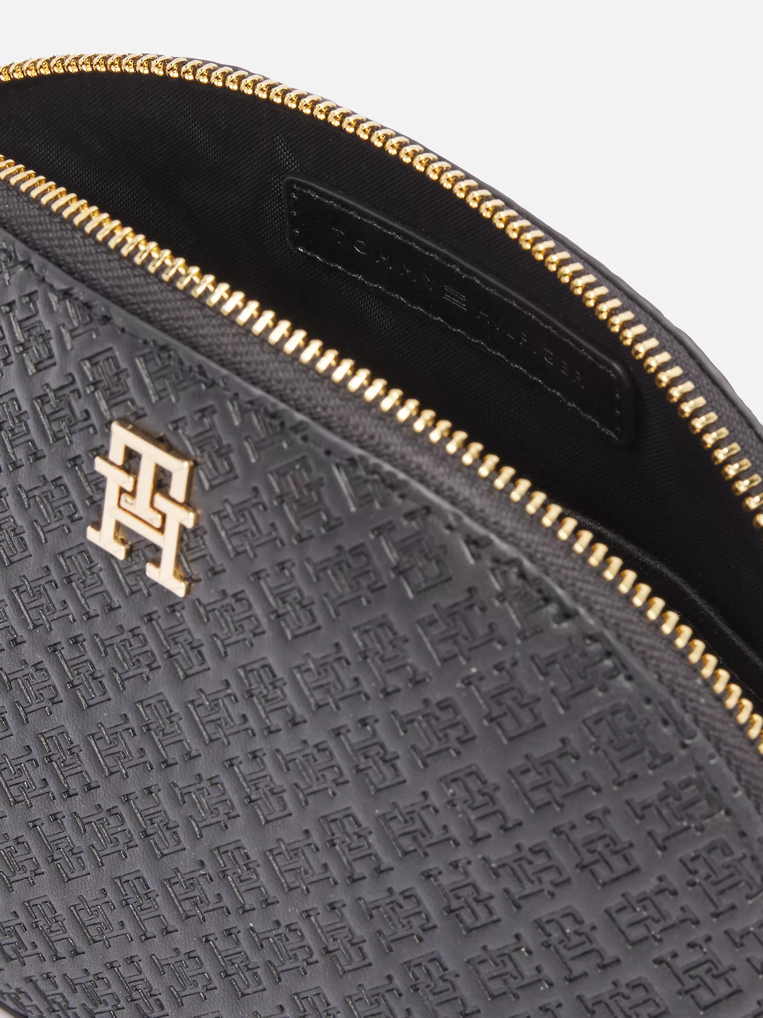 Monogram Embossed Washbag - Black 8 Monogram Embossed Washbag
- Black