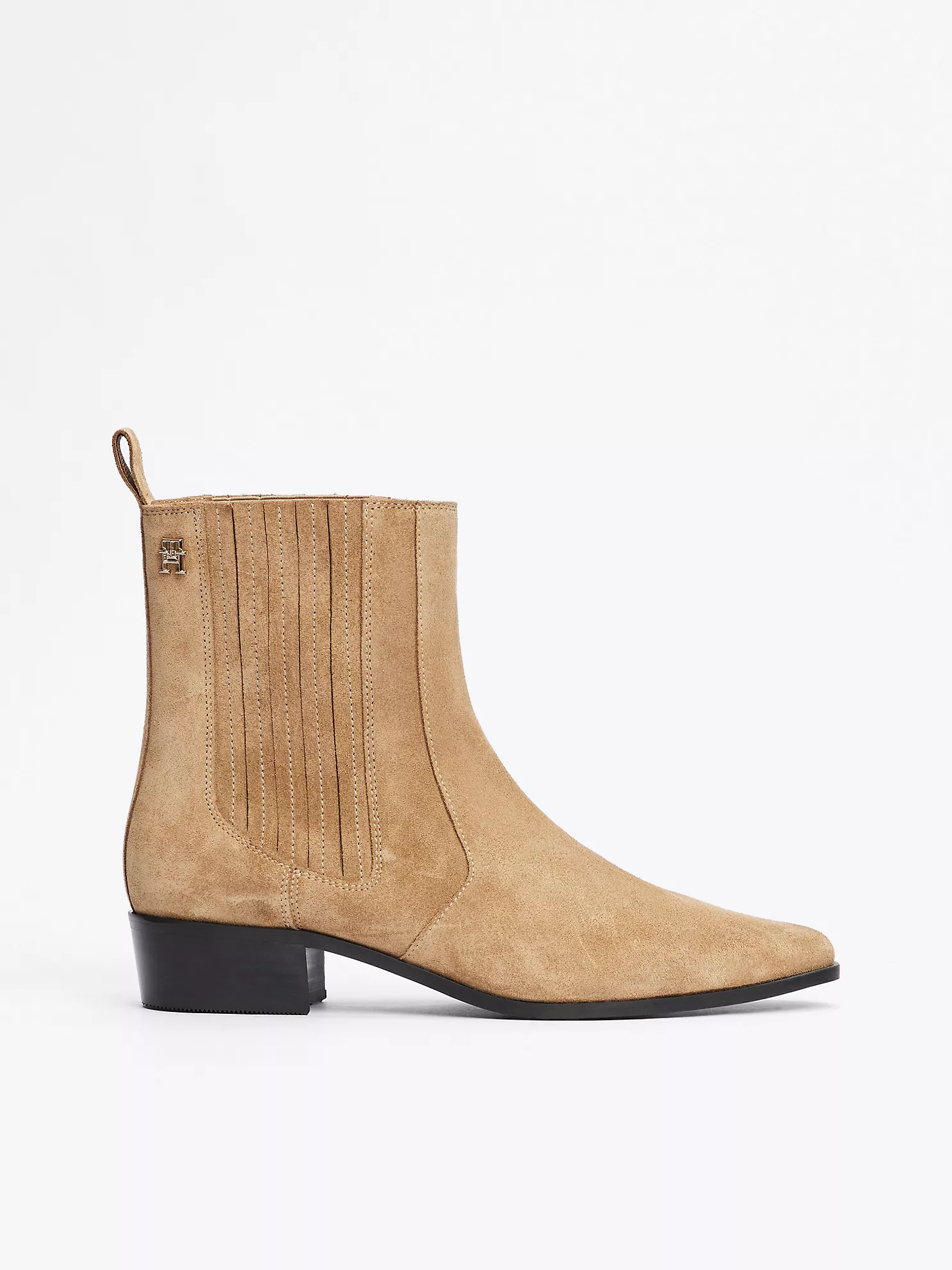 Suede Cowboy Chelsea Boot - Safari Canvas 1 Suede Cowboy Chelsea Boot
- Safari Canvas