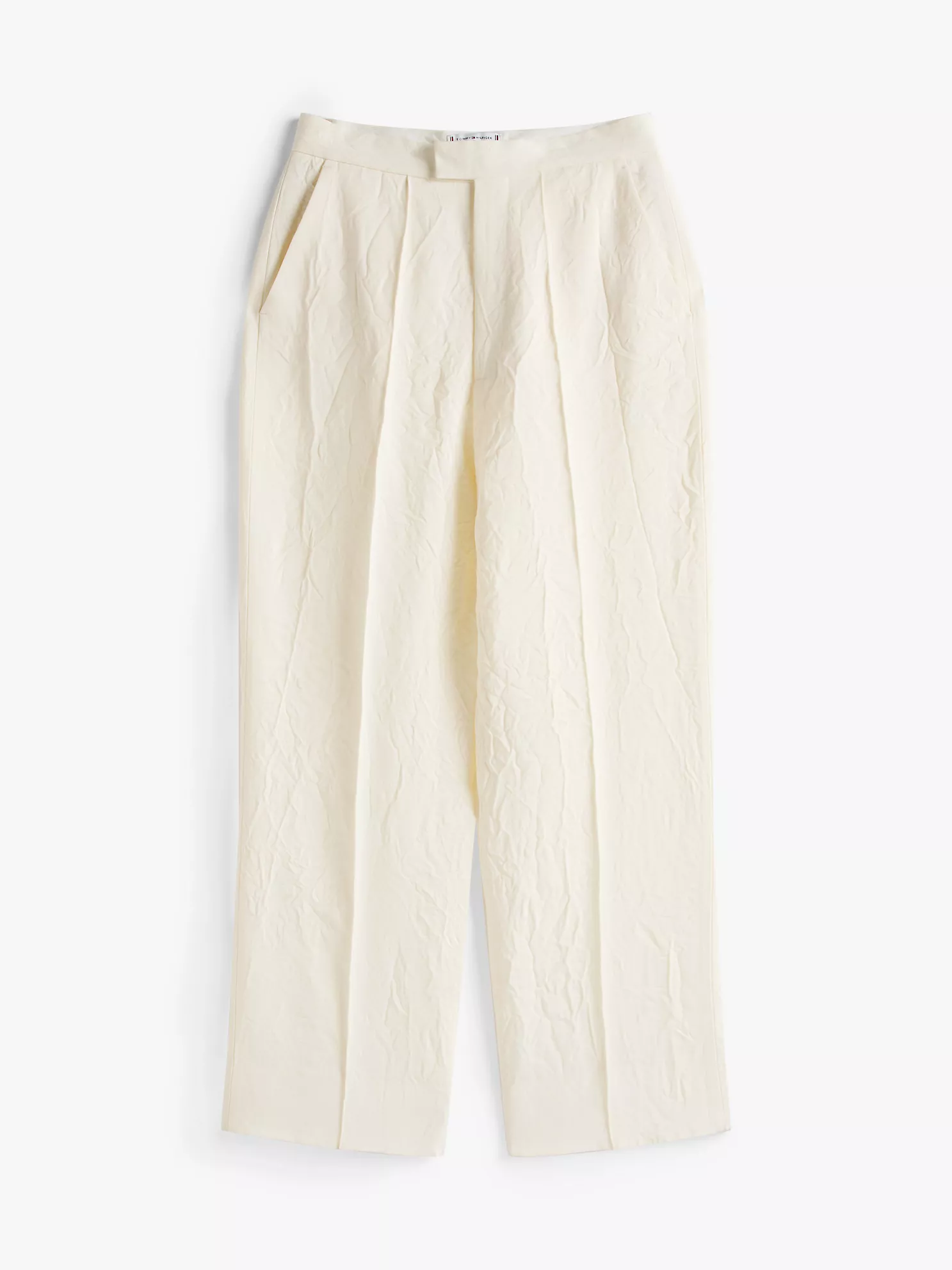 Crinkle-Finish Tailored Drapey Pant - Calico 11 Crinkle-Finish Tailored Drapey Pant
- Calico