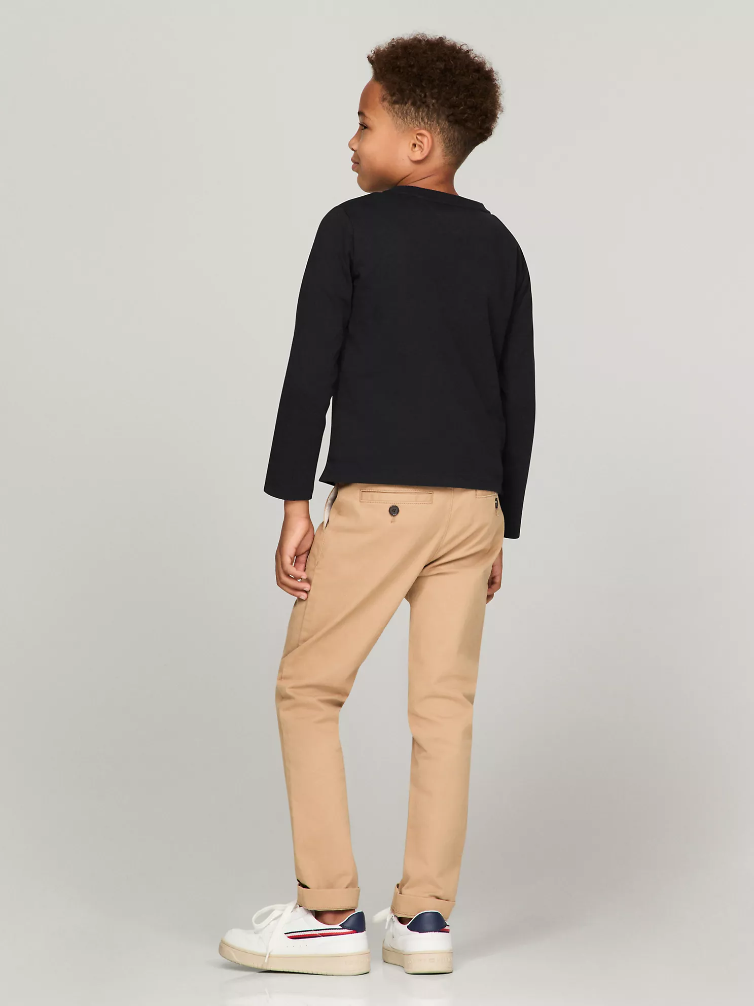 Kids' Solid Long-Sleeve Henley - Black 8 Kids' Solid Long-Sleeve Henley
- Black