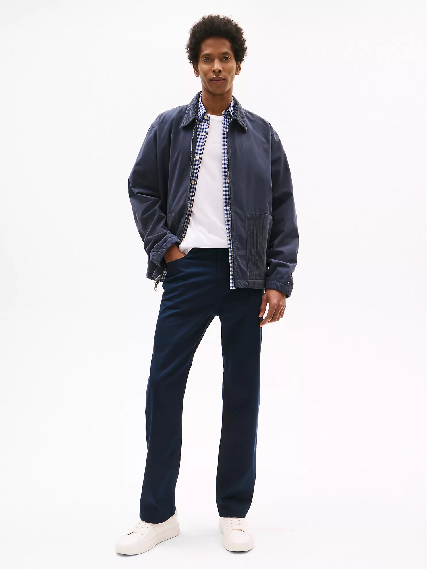 Reversible Corduroy Jacket - Navy 6 Reversible Corduroy Jacket
- Navy